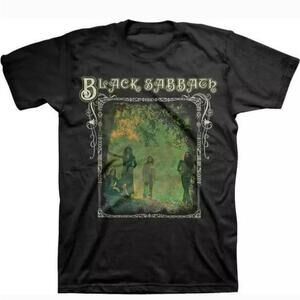 Black Sabbath Photo Framed Heavy Metal Classic Rock Fan Graphic T-Shirt